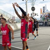 Le 3x3 helvétique masculin peut encore rêver de Paris 2024 KEYSTONE/PIERRE ALBOUY